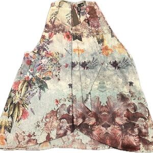Buckle Floral Sleeveless flowy Top size XS NWOT